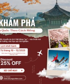 Hàn Quốc Lá Đỏ: Incheon, Gyeongbok, Sông Hàn